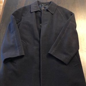 Canali Top Coat Navy, like new